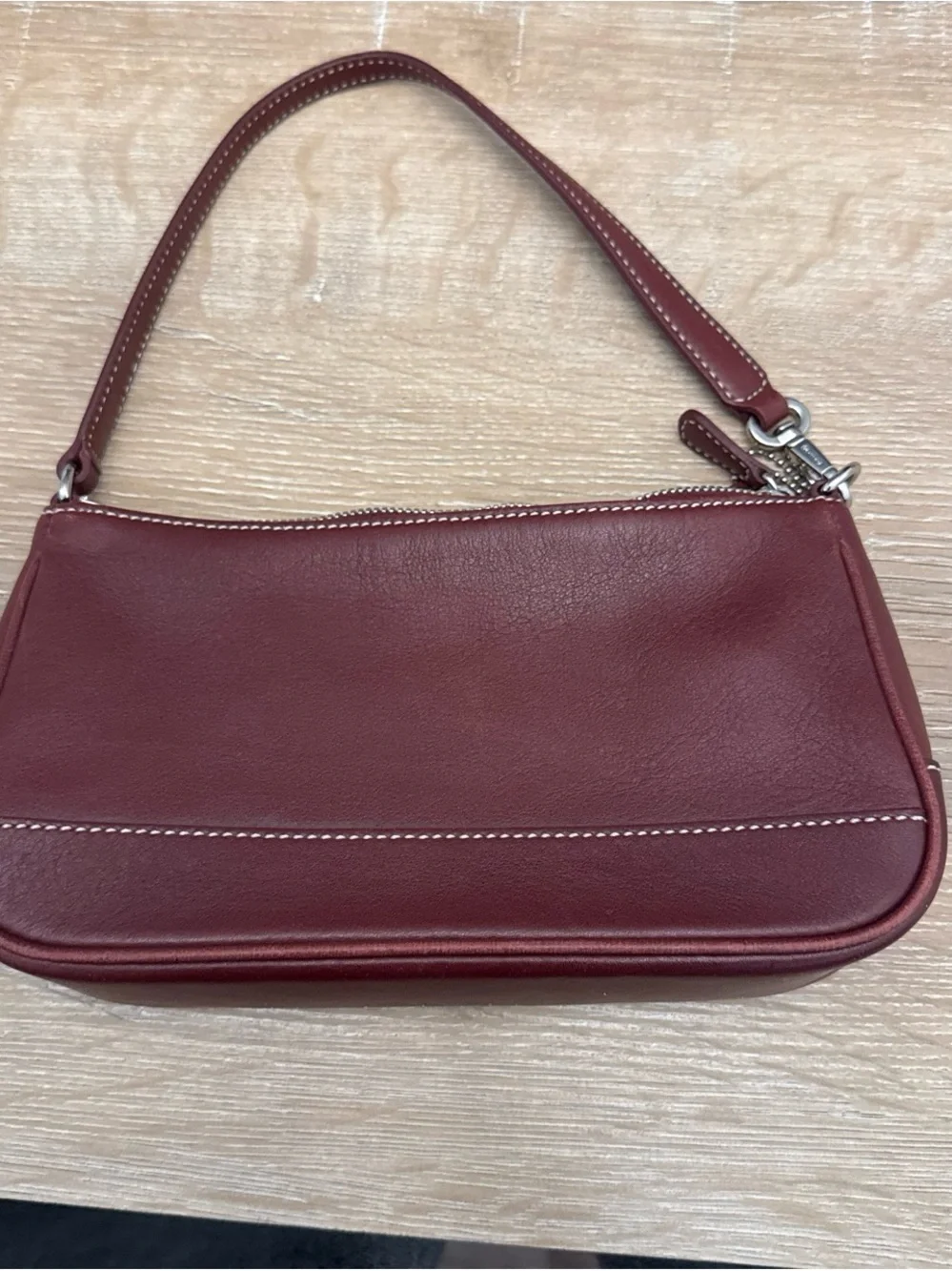 Vintage Coach Hamptons Demi Pouch Baguette 7785